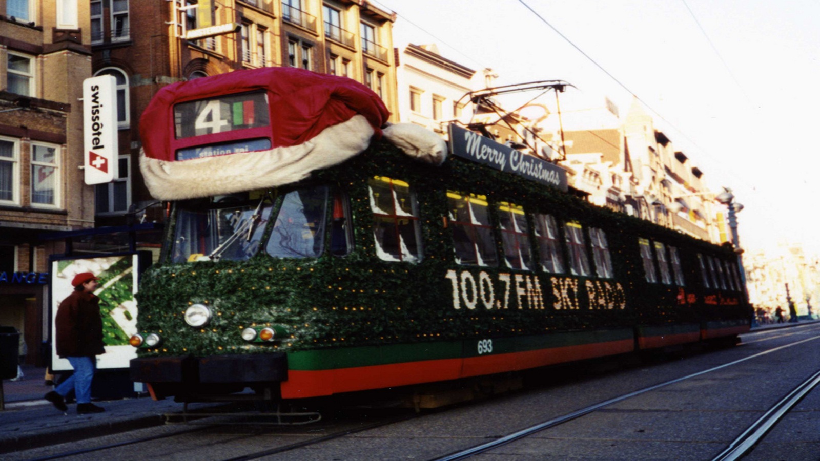 Christmas Tram Amsterdam