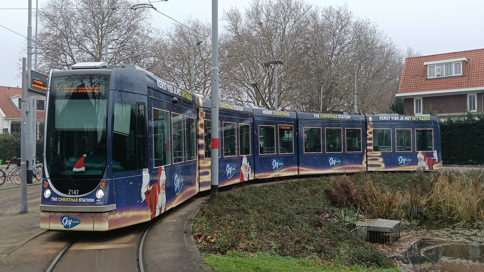 Christmas Tram Rotterdam