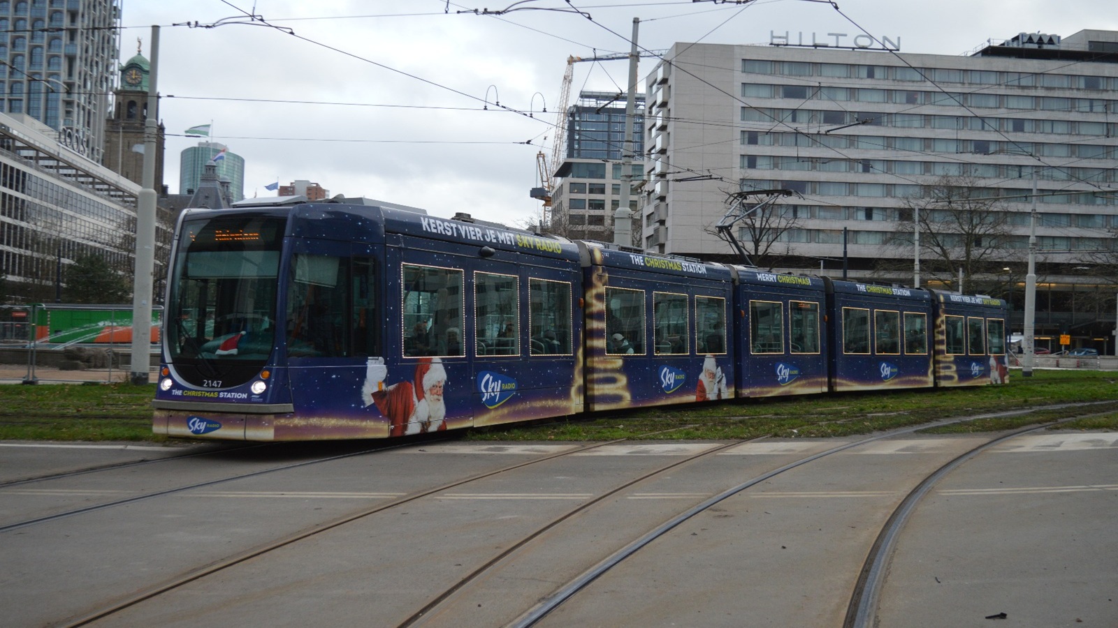 Christmas Tram Rotterdam
