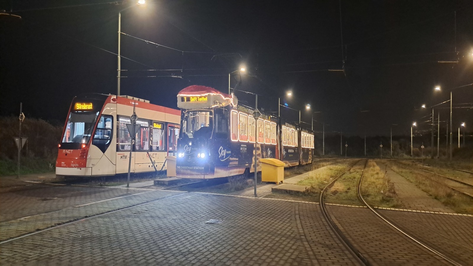 Christmas Tram The Hague